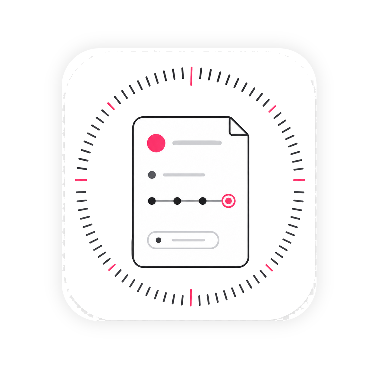 Desktop approval icon