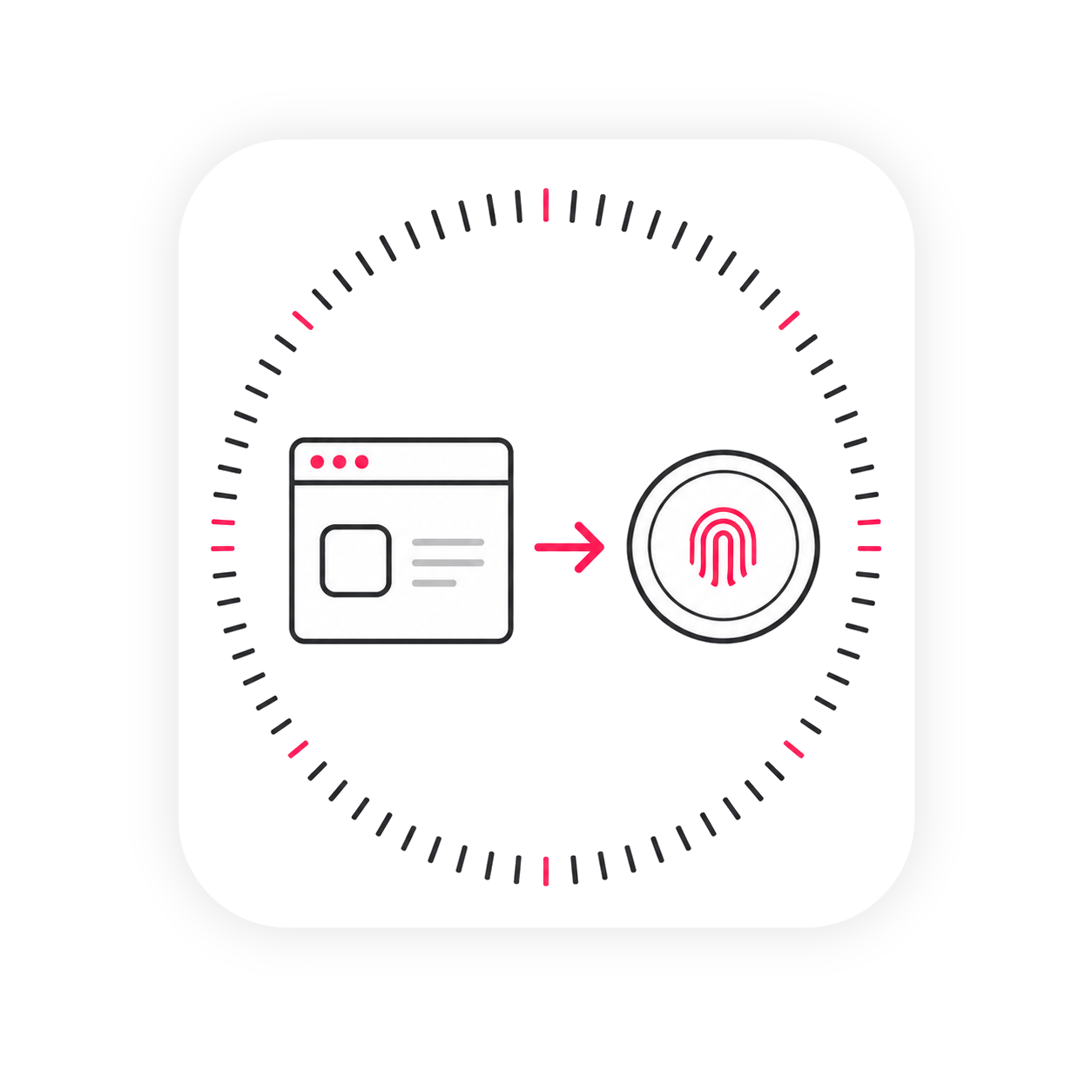 Wallet activity log icon